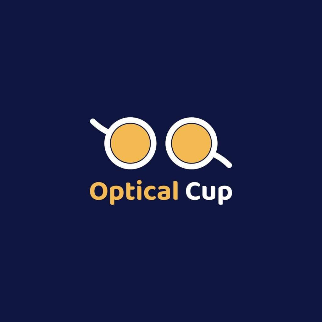 cup, optic, logo